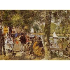 La Grenouillere Painting Reproduction