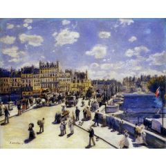 Le Pont-Neuf, Paris Painting Reproduction