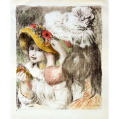 The Hatpin Painting Reproduction