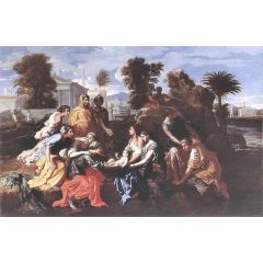 The Finding of Moses Painting Reproduction