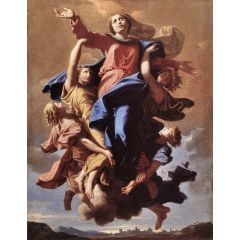 The Assumption of the Virgin Painting Reproduction