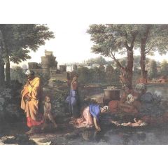 The Exposition of Moses Painting Reproduction