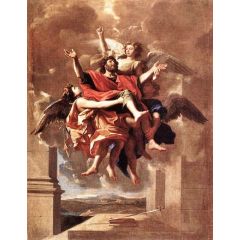 The Ecstasy of St Paul Painting Reproduction