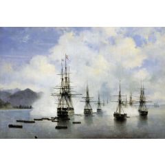 The beach-master of N.N.Raevsky in Subashi Painting Reproduction