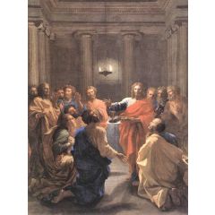 The Institution of the Eucharist Painting Reproduction