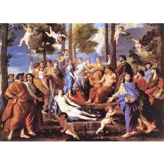 Apollo and the Muses Painting Reproduction