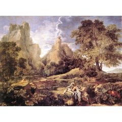 Landscape with Polyphemus Painting Reproduction