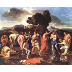 Sacrament of Baptism Painting Reproduction