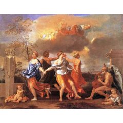 Dance to the music of Time Painting Reproduction