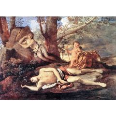 Echo and Narcissus Painting Reproduction
