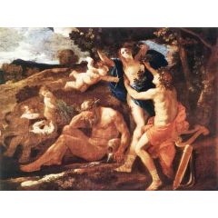 Apollo and Daphne Painting Reproduction