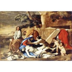 Lamentation over the Body of Christ Painting Reproduction