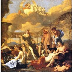 The Empire of Flora, detail Painting Reproduction