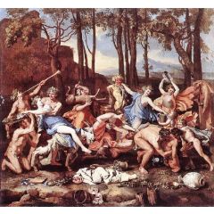The Triumph of Pan Painting Reproduction