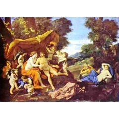 Mars and Venus Painting Reproduction