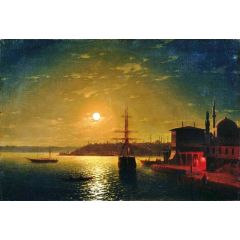 The Bay Golden Horn, Turkey Painting Reproduction