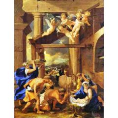 Adoration of the Shepherds Painting Reproduction