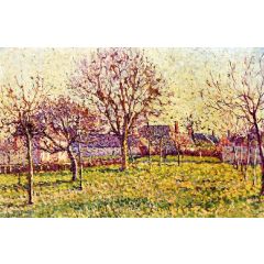 The Orchard at Eragny Painting Reproduction