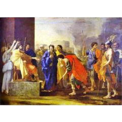 The Noble Deed of Scipio Painting Reproduction