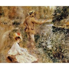 The Fisherman Painting Reproduction