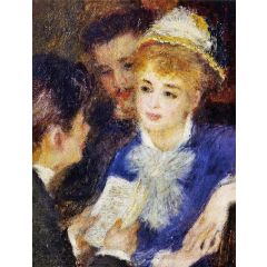 Reading the Part Painting Reproduction