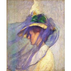 The Blue Veil Painting Reproduction