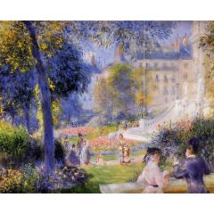 Place de la Trinite Painting Reproduction