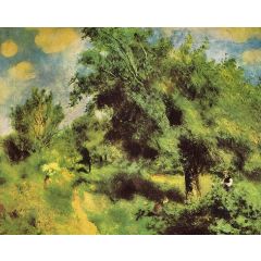 Orchard at Louveciennes, the English Pear Tree Painting Reproduction
