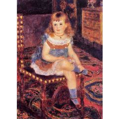 Georgette Charpentier Seated Painting Reproduction