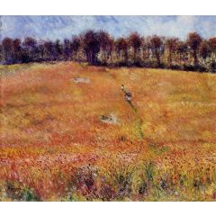 Path through the High Grass Painting Reproduction
