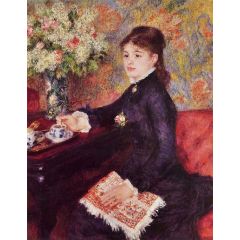 The Cup of Chocolate Painting Reproduction