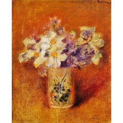 Flowers in a Vase Painting Reproduction