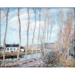 River Loing Painting Reproduction
