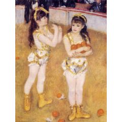 Acrobats at the Cirque Fernando(also known as Francisca and Angelina Wartenberg) Painting Reproduction