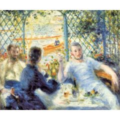 The Canoeist’s Luncheon, also known as Lunch at the Restaurant Fournaise Painting Reproduction