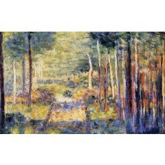 Forest Path, Barbizon Painting Reproduction