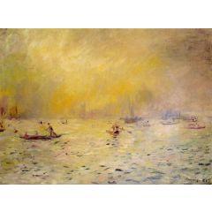 View of Venice, Fog Painting Reproduction