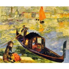 Venetian Gondola Painting Reproduction