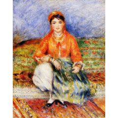 Algerian Girl Painting Reproduction