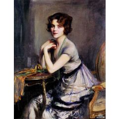Portrait of a Lady Painting Reproduction