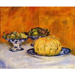 Still Life with Melon Painting Reproduction