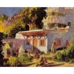 Mosque in Algiers Painting Reproduction