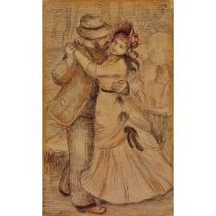 Dance in the Country Painting Reproduction