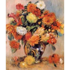Vase of Flowers Painting Reproduction