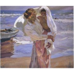 After bathing, Valencia Painting Reproduction