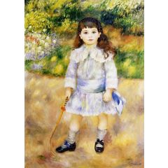 Child with a Whip Painting Reproduction