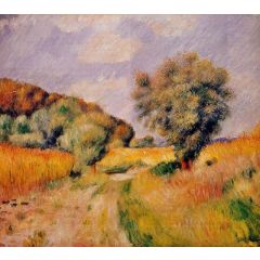 Fields of Wheat Painting Reproduction