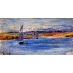 Sailboats Painting Reproduction