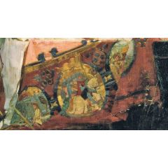 The Lady of Shalott, detail, bottom Painting Reproduction