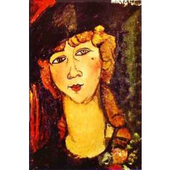 Renée the Blonde Painting Reproduction